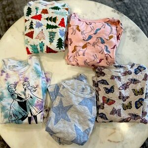 Long Sleeve/Pant  Girls Pajamas LOT  10/12